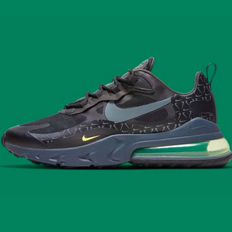 NİKE 270 REACT BLACK GREEN