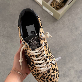 Golden Goose Marathon Speed Leopard 