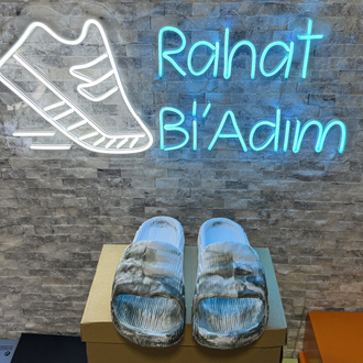 Adidas Adilette 22 – Haki/Beyaz