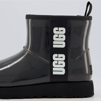 UGG Classic Clear Mini Ankle Black