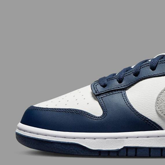 Dunk Low Summit White “ Midnight Navy “