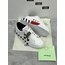 Off-White Deri Ok Tasarımlı Sneaker – Beyaz
