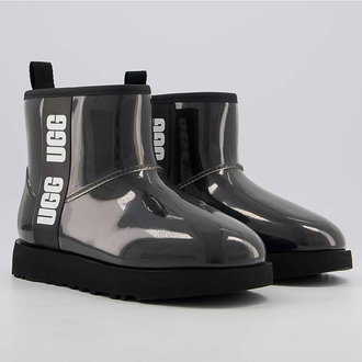 UGG Classic Clear Mini Ankle Black