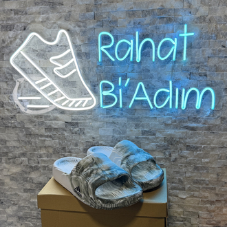  Adidas Adilette 22 – Haki/Beyaz