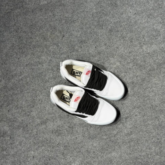 VANS KNU SKOOL WHITE BLACK