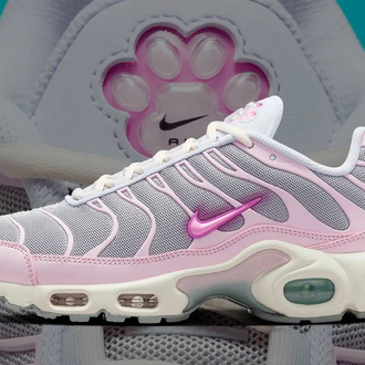 Nike TN Air Max Plus “ Paw Print Grey Pink Foam “
