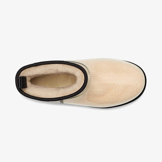 UGG Classic Clear Mini Ankle Natural “ Cream “