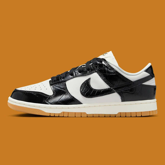 Nike Dunk Low LX Black Croc