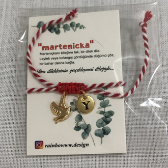 Kuş harfli sembol Marteniçka bileklik