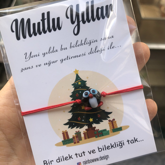 Penguen murano bileklik 