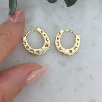 14K Renkte Xuping Küpe
