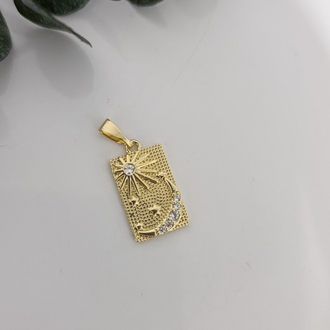 14K Renkte Xuping Tarot Kolye Ucu