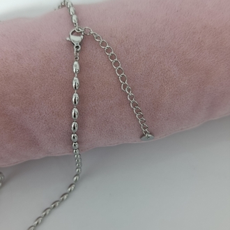 Silver Xuping 45+ 5 cm Badem Dorika Zincir Kolye