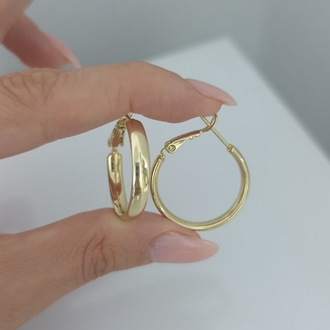 14K Renkte Xuping Halka Küpe