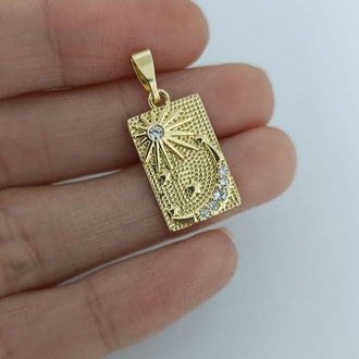 14K Renkte Xuping Tarot Kolye Ucu
