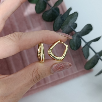 14K Renkte Xuping Bag Küpe 
