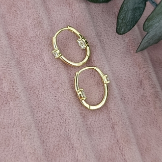 14K Renkte Xuping Küpe 