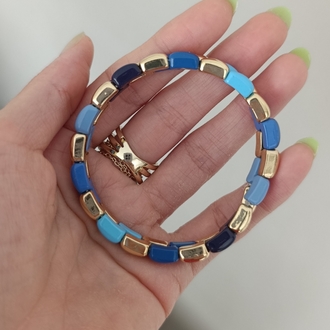 14K Renkte Seramik Kaplama Bileklikler