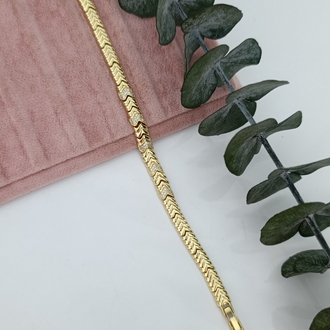 14K Renkte Xuping Başak Bileklik