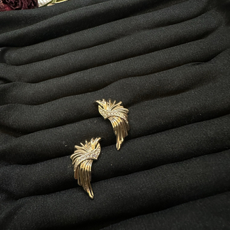 Golden Wing Küpe