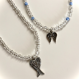 Angel wing kolye