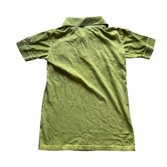 Washed Green Polo Tee