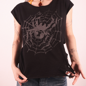 Spider Web Cut-Out Tee