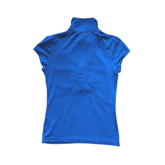 Ruched Button Front Top