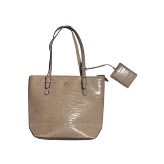 Anne Klein Croc Embossed Shoulder Bag
