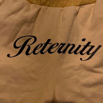 Reternity yellow shorts