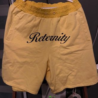 Reternity yellow shorts