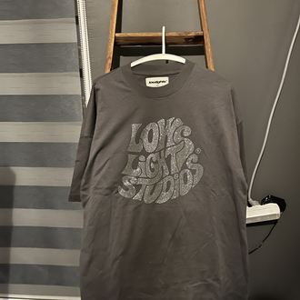 Low lights studios rhinestone tee