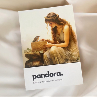 PANDORA | Mitoloji Serisi | A5 Not Defteri | Dikişli