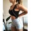 Siyah Crop top