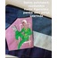 Patchwork Denim cüzdan