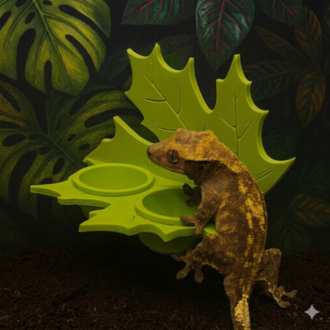 Reptile Feeding Ledge