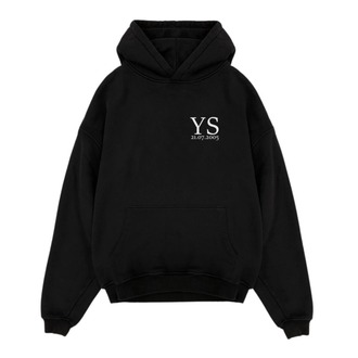 Kişiye özel Baş harfli Tasarım Baskılı Oversize sweatshirt