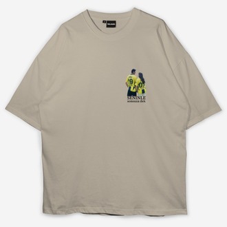 Kişiye özel Takımlı Özel Tasarım Baskılı Oversize T-shirt
