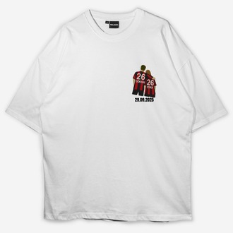 Kişiye özel Takımlı Özel Tasarım Baskılı Oversize T-shirt