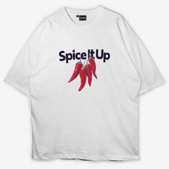 Spice it up Baskılı Oversize T-shirt 
