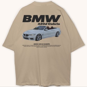 Kişiye özel Araç Tasarım Baskılı Oversize T-shirt 