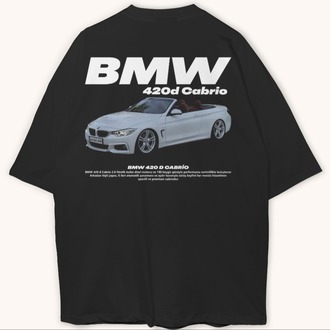 Kişiye özel Araç Tasarım Baskılı Oversize T-shirt 