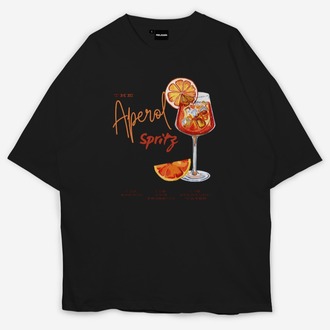 Aperol Baskılı Oversize T-shirt