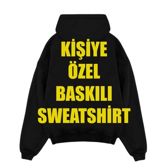 Kişiye özel Tasarım Baskılı Oversize sweatshirt