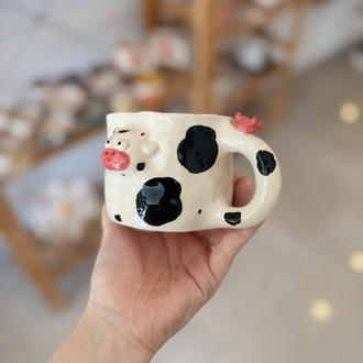 Cow mug 