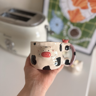 Cow mug