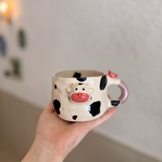 Cow mug