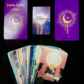 Cosmic Cycles Tarot Kartı Destesi