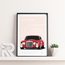 Mercedes-Benz 300 SEL 6.8 AMG – Premium Poster (A4)