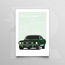 Ford Mustang GT Fastback – Premium Poster (A4)